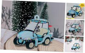 Nina Ngaa6 Golf Cart Ornament Carts Christmas Ornaments 2024 Gift For Golfers