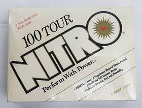Nitro 740713131003 Rare New Vintage 100 Tour Golf Balls Borata Cover 1 Dozen