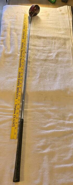 Northwestern 101x Vintage Swingweight Wood Driver X-101 Persimmon Style Golf Club