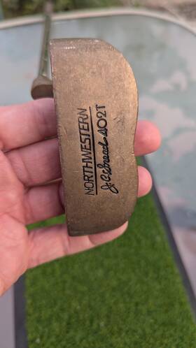 Northwestern 402t J.c. Snead Brass Putter - All Original