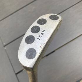 Otey Crisman 164h Hickory Shaft Putter Vintage Mid Mallet Rh