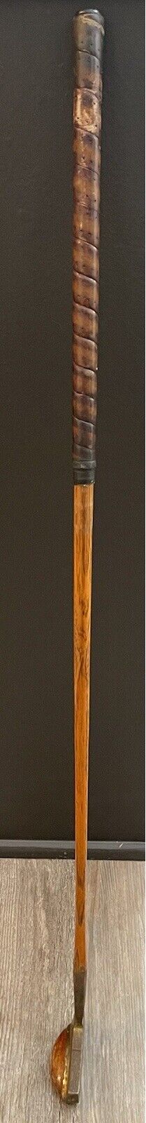 Otey Crisman 36hw Super Deluxe Vintage Hickory Wooden Shaft Putter 35.5 Inch Wood