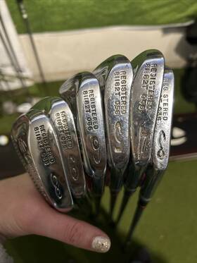 81182t-046 Palmer Vintage Arnold Registered 81182t Irons 3 4 5 6 8 9 Rh