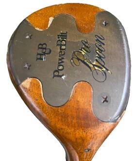 Personal Model T3325b Hb Powerbilt Citation Genuine Persimmon Pro Spoon Rh Dynasty Regular Steel 42 Hc