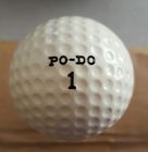 Po-do Walgreens Vintage Sleeve Of 1940-50 Golf Balls By Po-do Walgreens Vintage Sleeve Of 1940-50 Golf Balls By