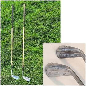 Powerbilt 9790 Vintage Louisville Golf H&b D.t. 2 And 4 Irons Custom Designed Rh
