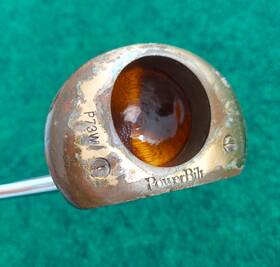 Powerbilt P73w Rare Vtg Putter Wood/brass Head Rh 35 Inch Vintage Golf Club Cool