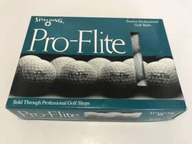 Pro-flite 029321112612 12 Vintage Nos Spalding Pro-flite Golf Balls With Dow Corning Logo New