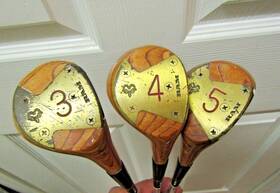 Ram A374r Vintage Xda Aluminum Alloy Gene Littler Maple Woods Set #s 3 4 5 Rh