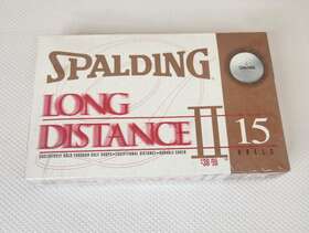 Spalding 029321115224 Long Distance Ii Golf Balls 15 Vintage 1996 New Old Stock