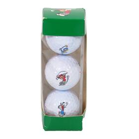 Spalding 420123922902 Disney Golf Balls Vintage Mickey Mouse Goofy Donald Duck Disneyland 3pk