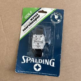 819075 Spalding Vintage Wrist Golf Stroke/score Keeper Counter New In Package