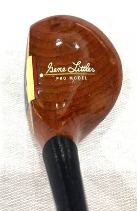 Spalding C4901 Vintage Gene Litler Pro Model Persimmon Driver Rh Refinished Head