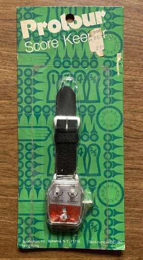 Sportsotron Inc Bc-80 Vintage Nos Golf Protour Score Keeper Wrist Counter C10