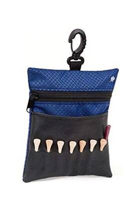 Sportwaves 5333619126 Golf Tee Bag - Store Your Tees Balls Scorecard And Pencil. Great Royal