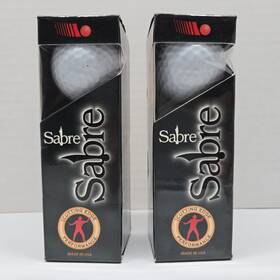 Sutherland 604350402035 6 Sabre Golf Balls - 95 Sports Illustrated Women New With Box