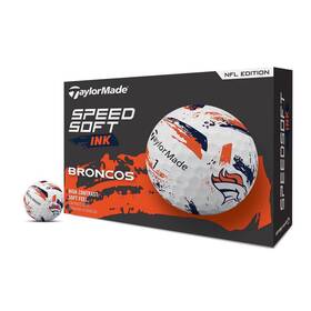 Taylormade B0f344t41m Golf Speed Soft Ink Nfl Denver Broncos Dozen M1024001