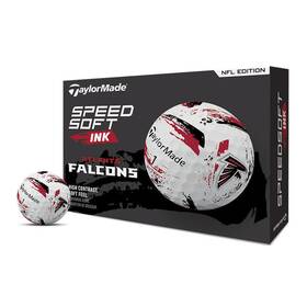 Taylormade B0f3466v3s Golf Speed Soft Ink Nfl Atlanta Falcons Dozen M1086501