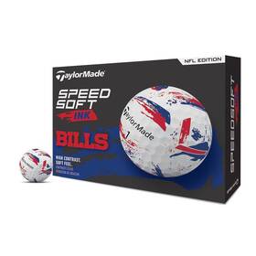Taylormade B0f348byfg Golf Speed Soft Ink Nfl Buffalo Bills Dozen M1022801