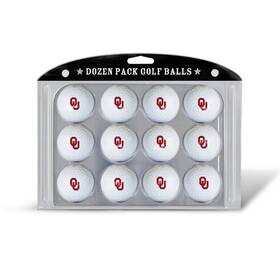 Team Golf B002fxsfpw Ncaa Oklahoma Sooners Balls - 12 Pack Regulation Size