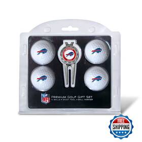 Team Golf B003f5v7gs Nfl Buffalo Bills 4 Ball And Divot Tool Set Regulation