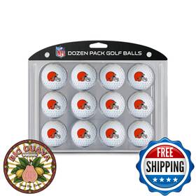 Team Golf B0043rlqv8 Nfl Cleveland Browns Balls - 12 Pack Regulation Size