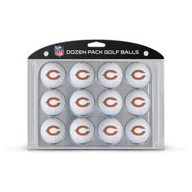 Team Golf B00826vsxw Nfl Chicago Bears Balls 12-pack Regulation Size - Fan Gear