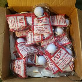 Tell-tail 40020 Rare Nos Vintage Golf Practice Ball Tell-tail Factory Sealed Patent 40020/80