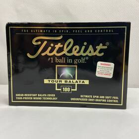 Titleist 084984046902 Tour Balata 100 Vintage Golf Balls Dozen Brand New In Box