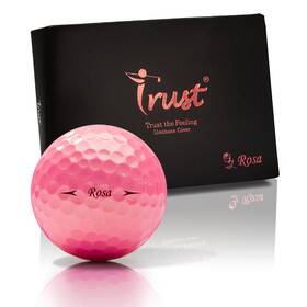 Trust B08hpzyc2c Rosa Golden Pink Golf Ball Urethane Covered 3 Piece Soft And El