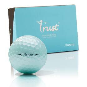 Trust B08y8fw72n Golf Ball Aurora Icy Blue Soft Feel Long Distance Straight Flight 12