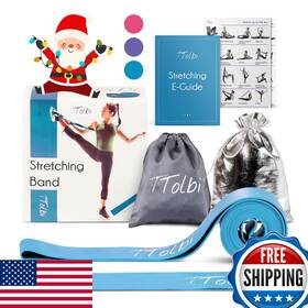 Ttolbi B0fl7ppt8y Premium Dance Stretch Bands - Improve Flexibility Ballet Yoga Pilates