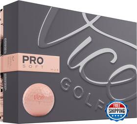 Vice B08whmvwjl Golf Pro Soft Balls Peach Parfait