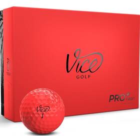 Vice Golf B0722yhxnt Pro Plus Balls Red