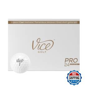 Vice Golf B0ckdr7sll Pro White Balls Double Dozen 24
