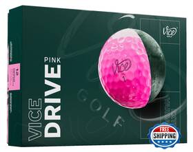 Vice Golf B0d1w3mzvf Drive Balls 2025 Model Pink