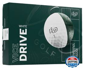 Vice Golf B0d1w5pws6 Drive Balls 2025 Model White - Max Distance And Soft Feel