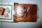 Vintage Wooden Box W Golf Cards Collectible 2 Decks Playing Leather Strap 490400907328