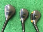 Walter Hagen Vintage Oynx Fairway Woods Steel Shaft Original Grips Walter Hagen Vintage Oynx Fairway Woods Steel Shaft Original Grips