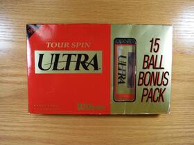 Wilson 026388772346 Nos Ultra Tour Spin 90 Golf Balls - 5 3-ball Packs Brand New