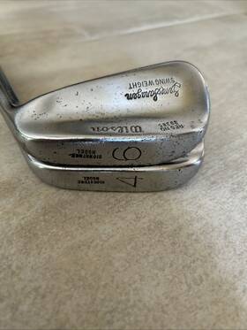 39385 Wilson Reg. Irons 4 6 Swingweight Gene Sarazen