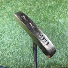 Wilson 8833 Vintage Staff Putter Steel Rh Lh 35 Inch Leather Very Good