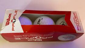 Wilson 883813318858 Profile Vintage Golf Balls-sleeve Of 3-circa 1999 Free Shipping