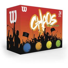 Wilson B08gvgm8hg Chaos 24- Golf Ball Pack - Multi Color