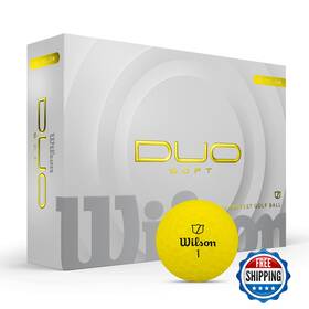 Wilson B0dq9m7rx5 2025 Duo Soft Golf Balls Yellow 12 Pack