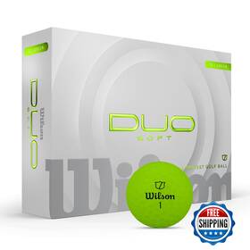 Wilson B0dq9rxg53 2025 Duo Soft Golf Balls Green 12 Pack