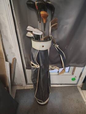 Wilson First Flight Spalding Kv-202 Vintage Mixed Golf Clubs Ken Venturi X31 Steel Wood