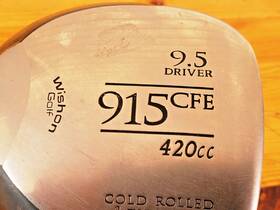 Wishon 915cfe 420cc 9.5 Driver Golf Cold Rolled Titanium Head Fujikura Shaft