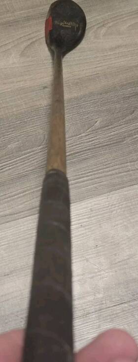 Wright And Ditson X1000 Antique Hickory Shafted 2wood Circa 1926