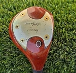 Macgregor Tourney Custom Vintage Wooden Persimmon Driver Stiff Flex Steel Rh. Fixed Price $39.96.